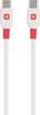 Skross USB cable USB 2.0 USB-C plug 0.15m white