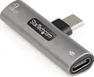 StarTech USB-C audio- & charging adapter black