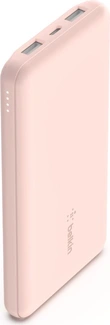 Belkin BoostCharge 3-port Power bank 10K + USB-A/USB-C cable rose gold