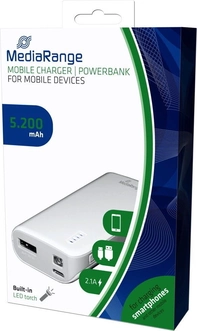 MediaRange Powerbank 5200mAh