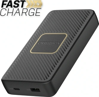 Otterbox Standard-Powerbank with Qi wireless-charging function 15000mAh Twilight Black