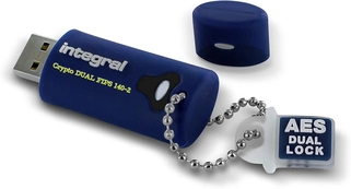 Integral Crypto Dual Drive FIPS 140-2 32GB, USB-A 3.0