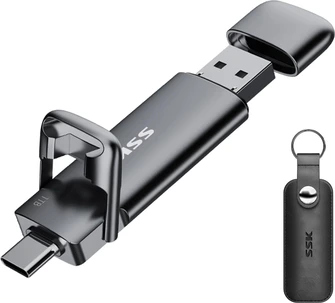 SSK SD301 1TB, USB-A 3.1/USB-C 3.1