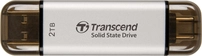 Transcend ESD310S Silver 2TB, USB-A 3.1/USB-C 3.1