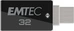 Emtec T262B Mobile & Go 32GB, USB-A 2.0/USB 2.0 Micro-B