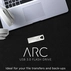 Integral Metal Arc 256GB, USB-A 3.0