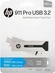 PNY HP 911 Pro Pearl Nickel 256GB, USB-A 3.0/USB-C 3.0