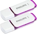 Philips Snow Edition Magic Purple 64GB, USB-A 2.0, 2er-Pack