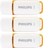 Philips Snow Edition 128GB, USB-A 2.0, 3er-Pack