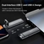 SSK SD301 256GB, USB-A 3.1/USB-C 3.1