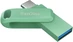 SanDisk Ultra Dual Drive Go USB Type-C Absinthe Green 1TB, USB-A 3.0/USB-C 3.0