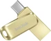 SanDisk Ultra Dual Drive Luxe gold 256GB, USB-A 3.0/USB-C 3.0