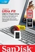 SanDisk Ultra Fit 256GB, USB-A 3.0