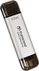Transcend ESD310S Silver 512GB, USB-A 3.1/USB-C 3.1