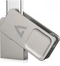 V7 2-in1 USB-Stick 128GB, USB-A 3.0/USB-C 3.0