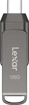 Lexar JumpDrive D400 128GB, USB-A 3.0/USB-C 3.0