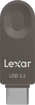 Lexar JumpDrive E32c 64GB, USB-A 3.0/USB-C 3.0