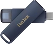 SanDisk Phone Drive for iPhone Metallic Sky 64GB, USB-C 3.0/Lightning