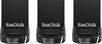 SanDisk Ultra Fit 32GB, USB-A 3.0, 3er-Pack
