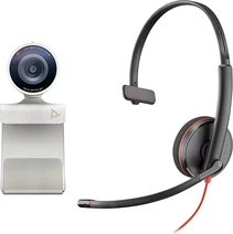 Poly Studio P5 веб-камера, incl. Plantronics Blackwire 3210 headset, set