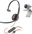 Poly Studio P5 веб-камера, incl. Plantronics Blackwire 3210 headset, set