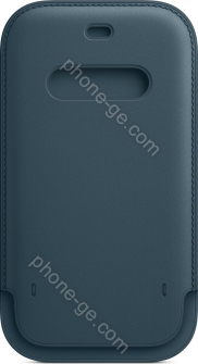 Apple iPhone 12/12 Pro Leather Sleeve with MagSafe Baltic Blue 