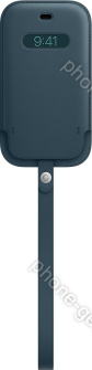 Apple iPhone 12 Mini Leather Sleeve with MagSafe Baltic Blue 