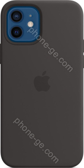 Apple iPhone 12/iPhone 12 Pro Silicone Case with MagSafe Black 