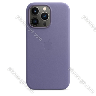 Apple iPhone 13 Pro Leather Case with MagSafe Wisteria 