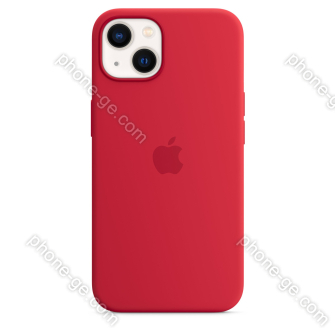 Apple iPhone 13 Silicone Case with MagSafe (PRODUCT)RED 