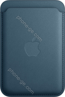 Apple iPhone Feingewebe wallet with MagSafe pacific blue 