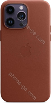 Apple leather case with MagSafe for iPhone 14 Pro Max Umbra 