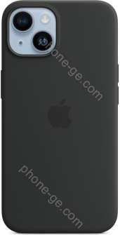 Apple silicone case with MagSafe for iPhone 14 midnight 