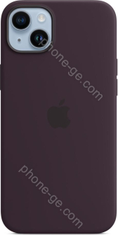 Apple silicone case with MagSafe for iPhone 14 Plus elderflower 