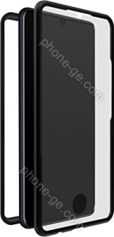 Black Rock 360° glass case for Samsung Galaxy A32 5G transparent/black 