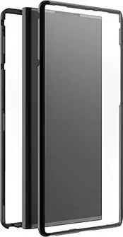 Black Rock 360° glass case for Samsung Galaxy S22 Ultra black