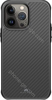 Black Rock Robust case Real carbon for Apple iPhone 14 Pro Max black 