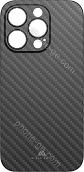Black Rock Ultra Thin Iced case Flex carbon for Apple iPhone 14 Pro black 