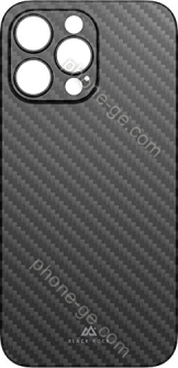 Black Rock Ultra Thin Iced case Flex carbon for Apple iPhone 14 Pro Max black 