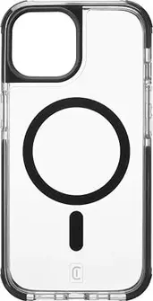 Cellularline Tetra Force Strong Guard Mag for Apple iPhone 15 transparent/black