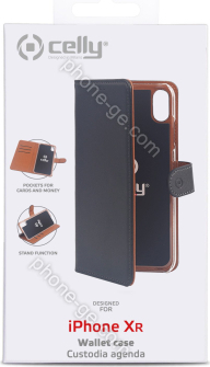 Celly Wally for Apple iPhone XR black 