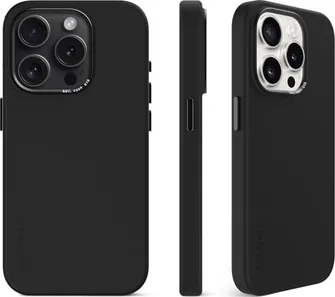 Decoded AntiMicrobial Silicone Back Cover для Apple iPhone 15 Pro Max Graphine