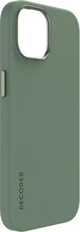 Decoded AntiMicrobial Silicone Back Cover для Apple iPhone 15 Plus Sage Leaf
