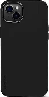 Decoded AntiMicrobial Silicone Back Cover for Apple iPhone 14 Plus Charcoal