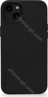 Decoded AntiMicrobial Silicone Back Cover for Apple iPhone 14 Charcoal 