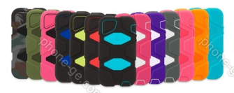 Griffin Survivor for Apple iPhone 5 black/transparent 