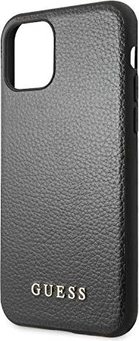 Guess Hard Cover переливающийся для Эпл Айфон 11 Про черный