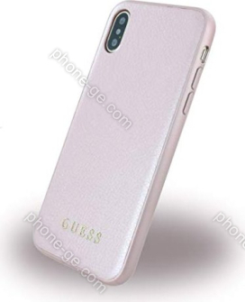 Guess Hard Cover Iridescent for Apple iPhone X rose gold 