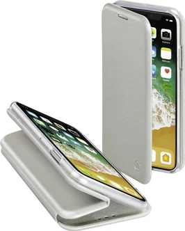 Hama Booklet Curve для Apple iPhone X Silver