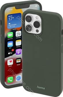 Hama Cover MagCase Finest Feel Pro for Apple iPhone 13 Pro Max green 